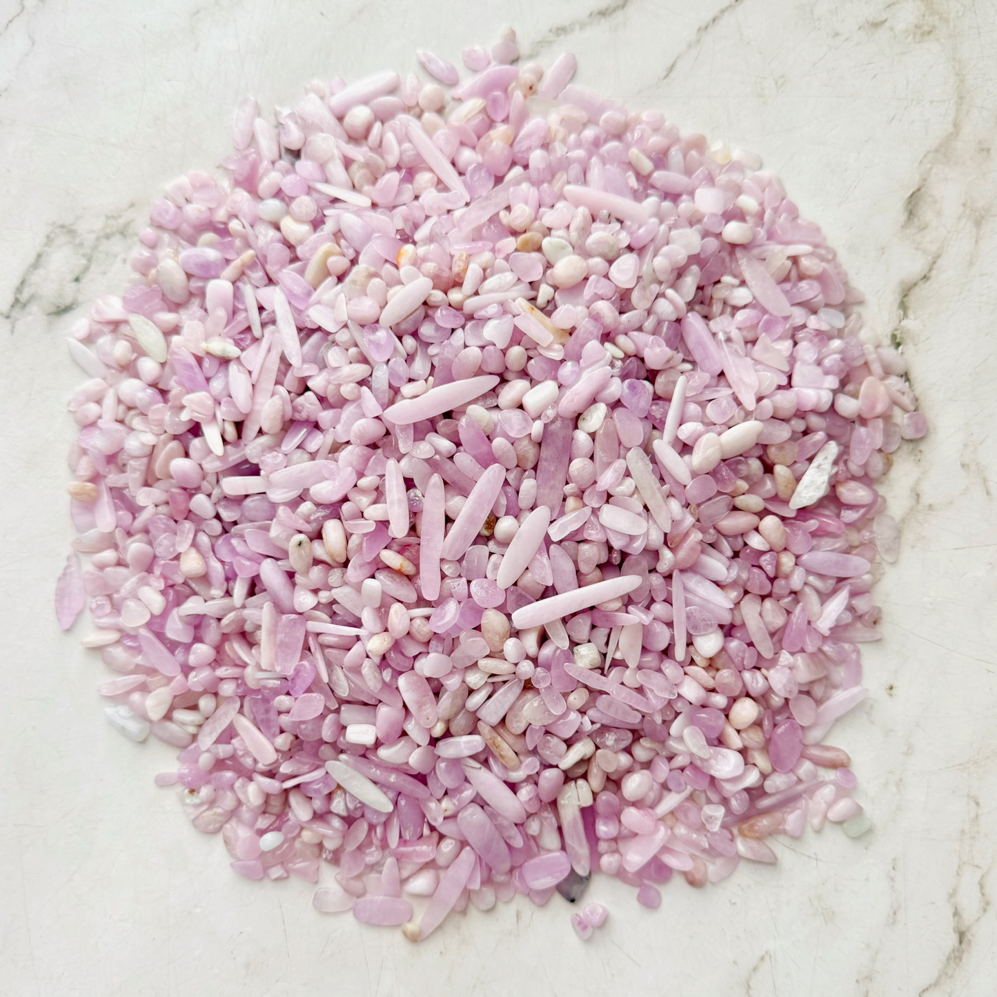 Kunzite Crystal Chips