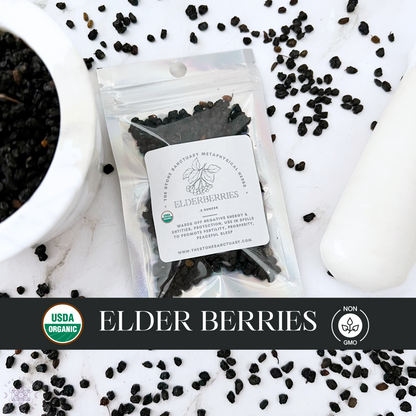 Dried Elderberries