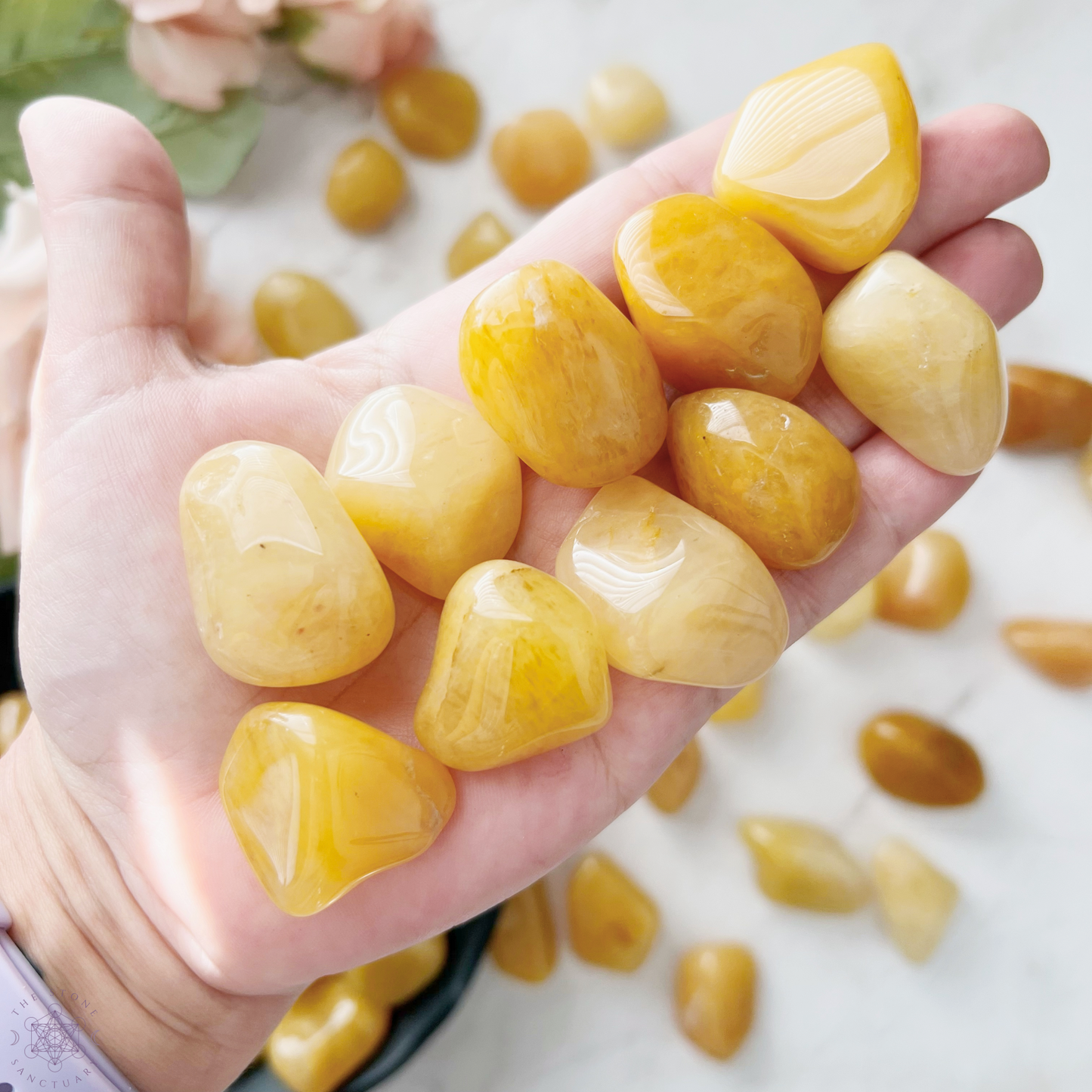 Yellow Aventurine Tumbled Stones