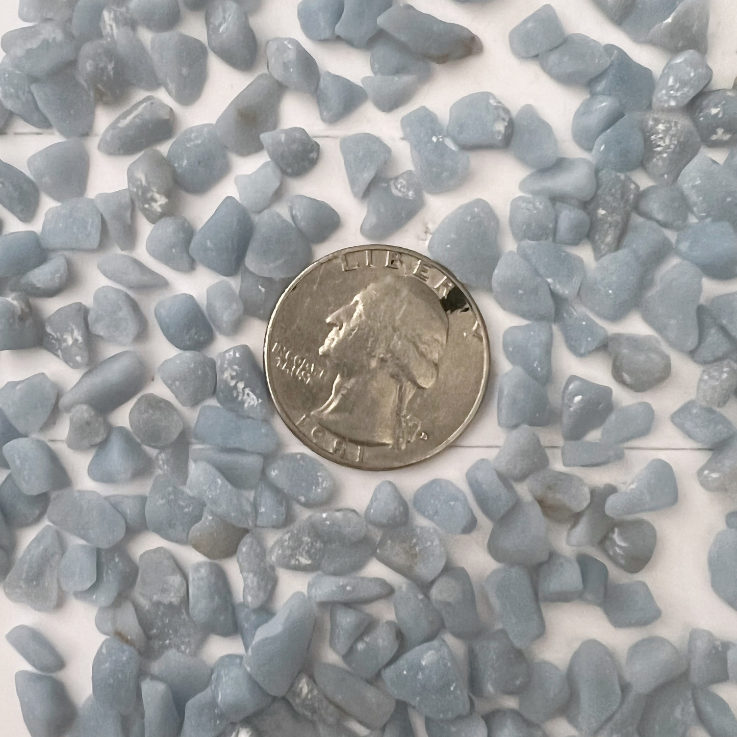 Angelite Crystal Chips