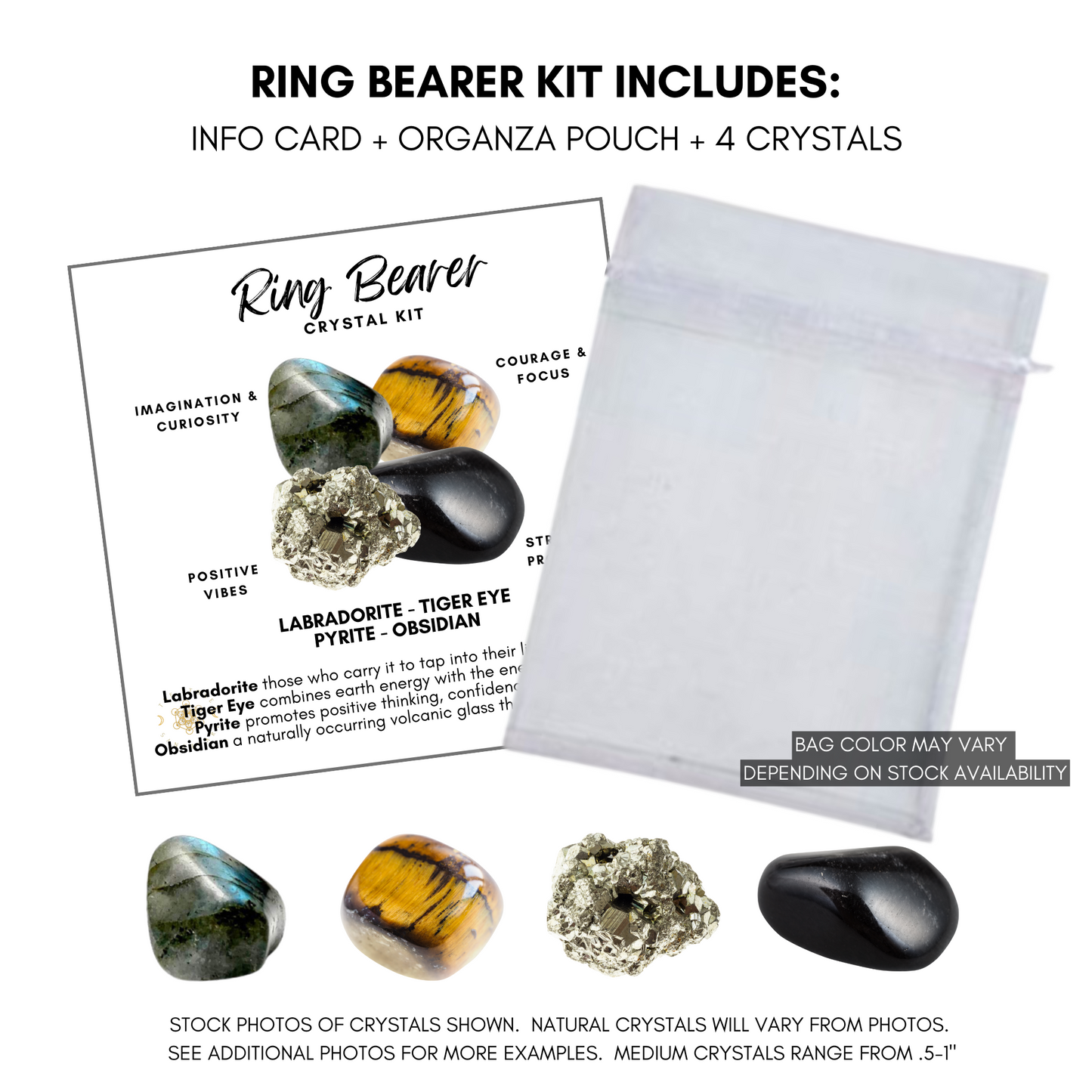 Ring Bearer Crystal Kit