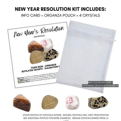 New Year's Resolution Crystal Kit