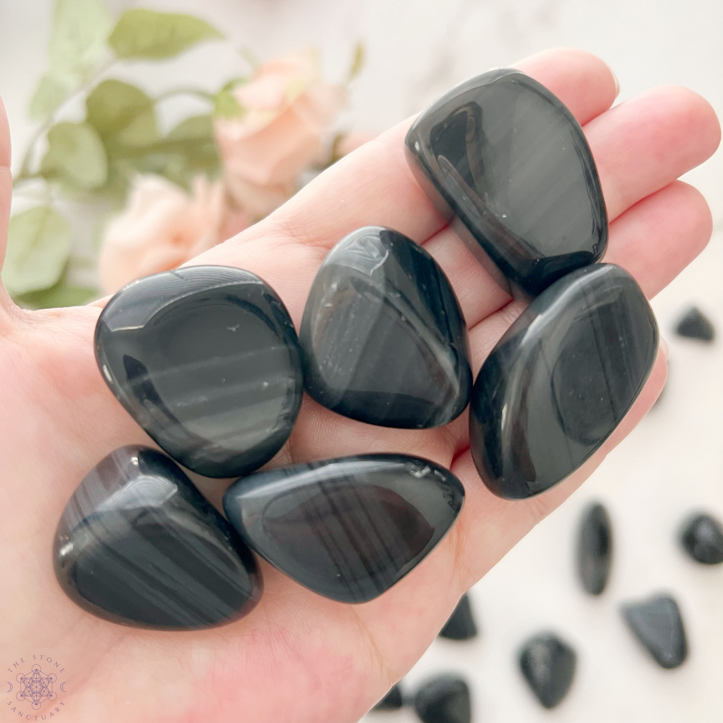 Rainbow Obsidian Tumbled Stones