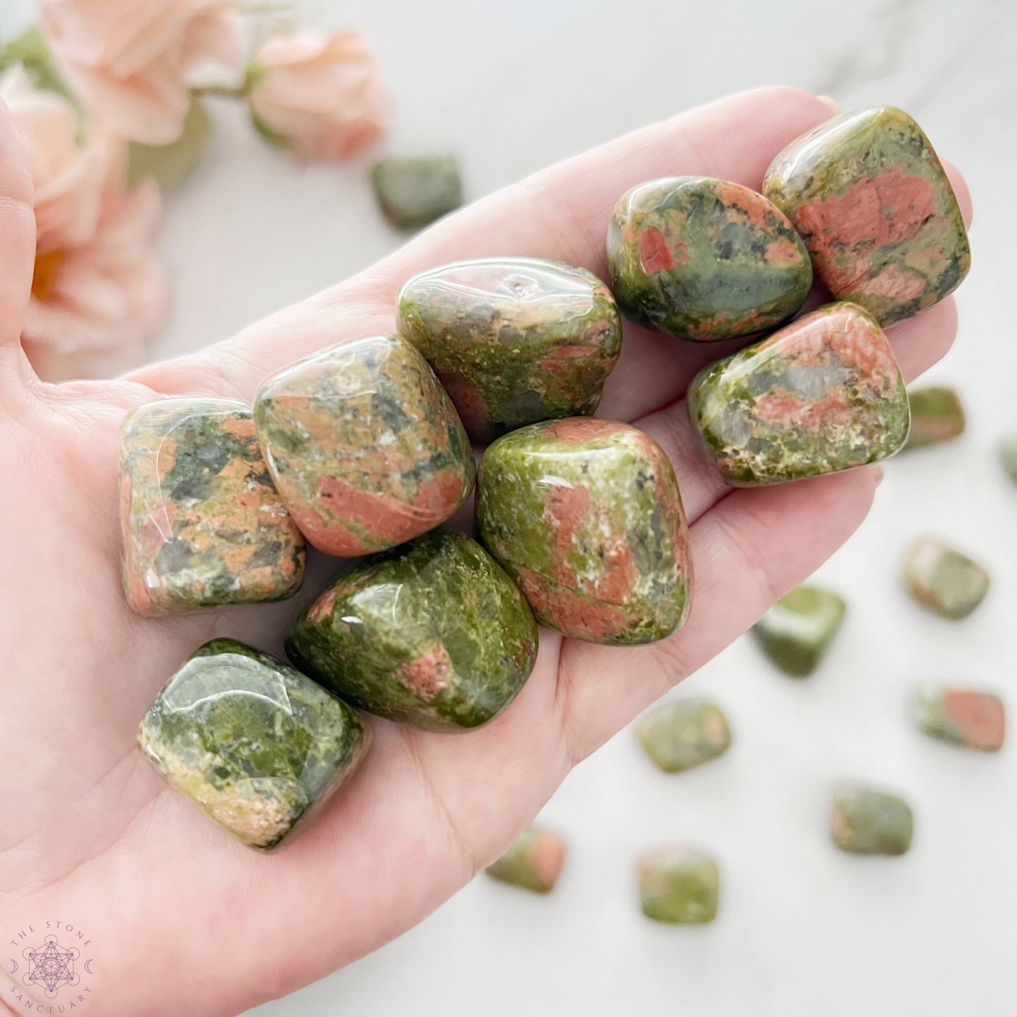 Unakite Tumbled Stones