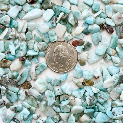 Larimar Crystal Chips