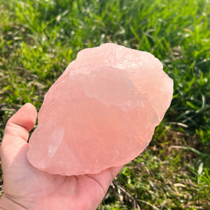 Large Raw Rose Quartz Stones