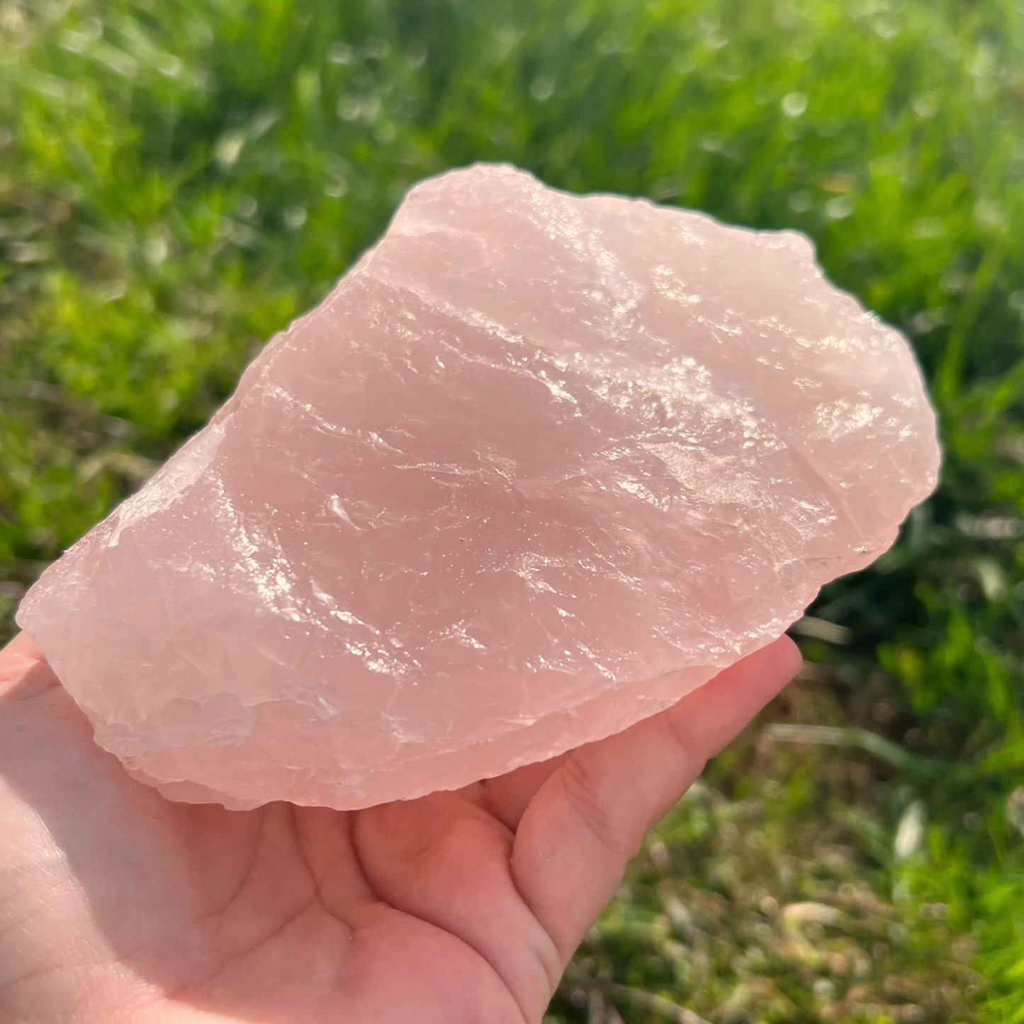 Large Raw Rose Quartz Stones