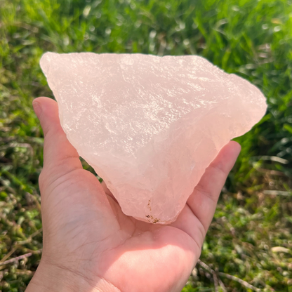 Large Raw Rose Quartz Stones