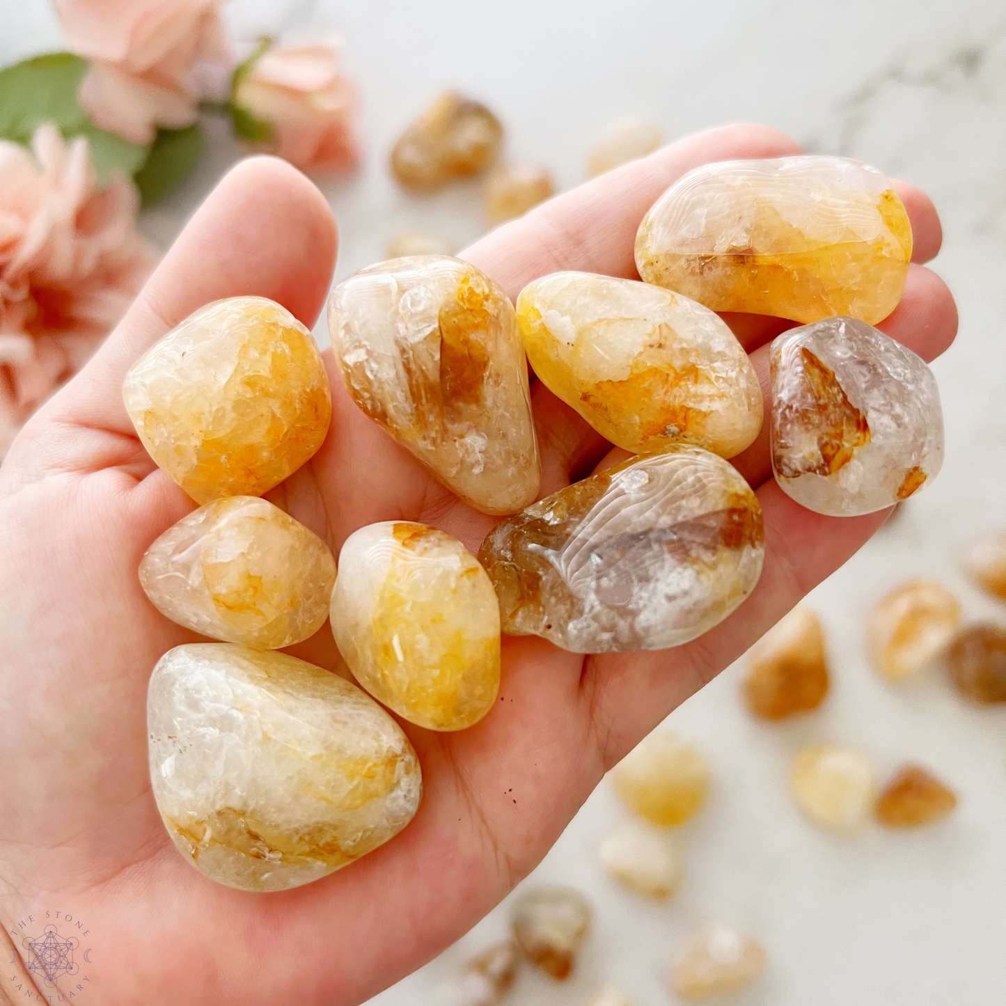 Golden Healer Quartz Tumbled Stones