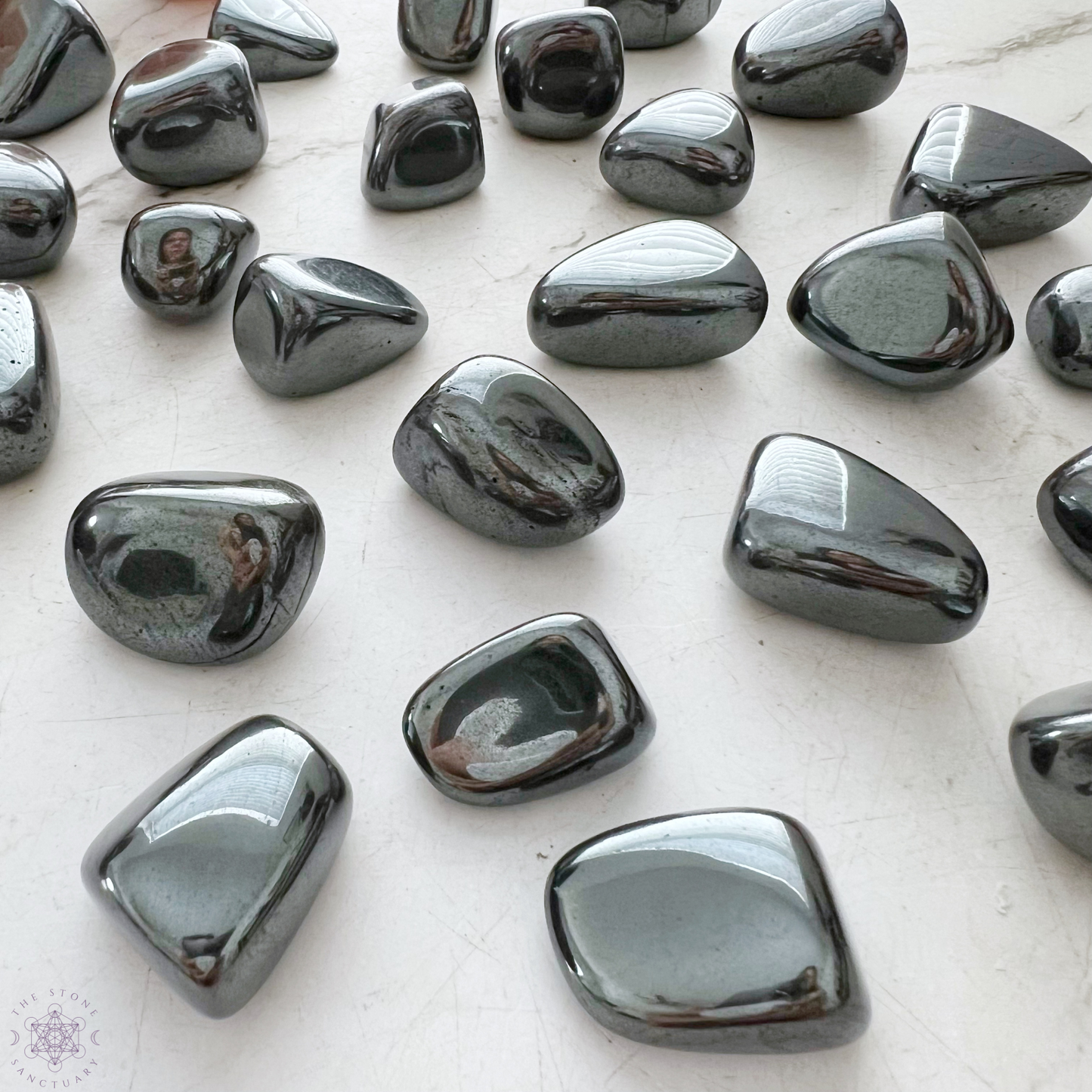 Hematite Tumbled Stones