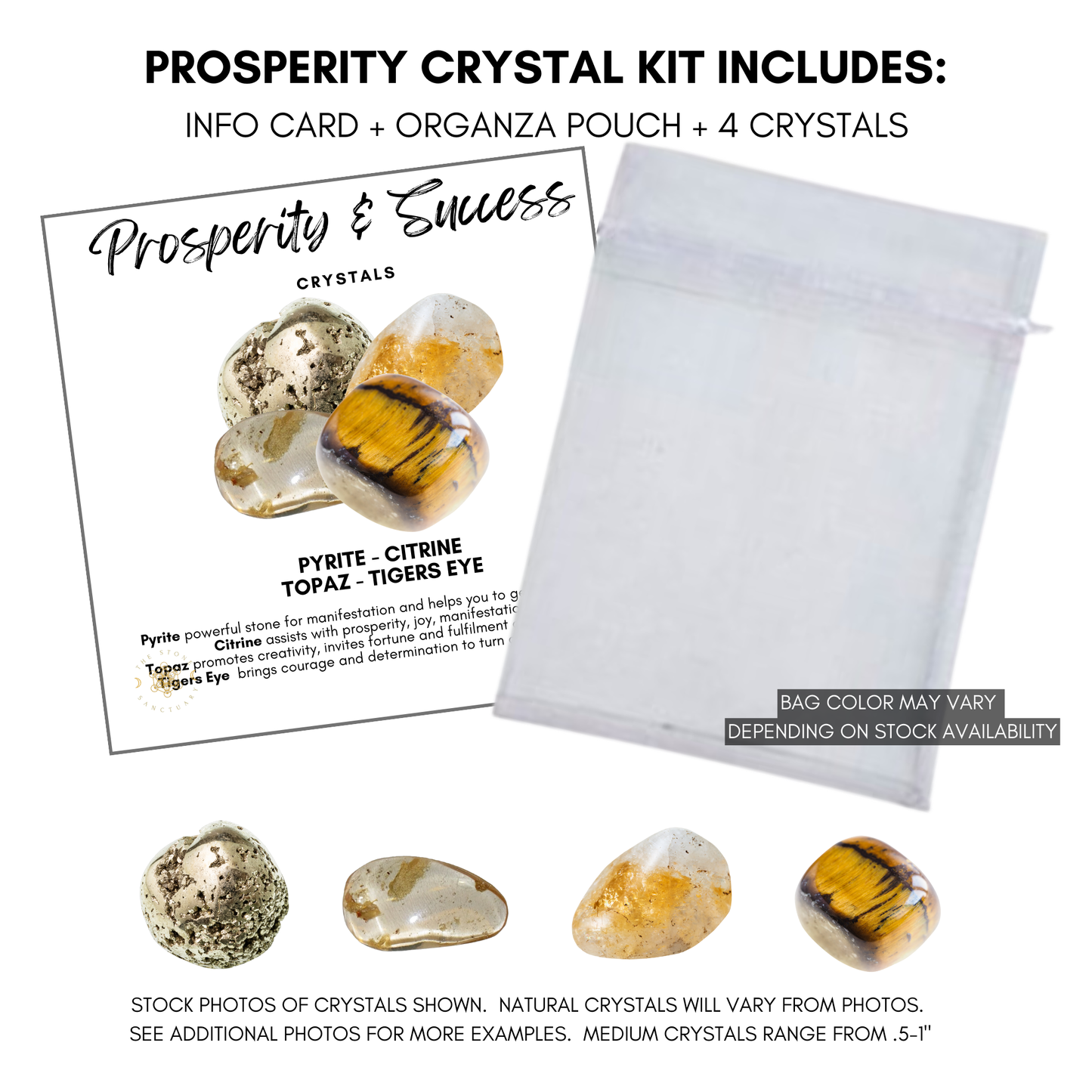 Prosperity & Success Crystal Kit