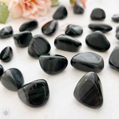 Rainbow Obsidian Tumbled Stones