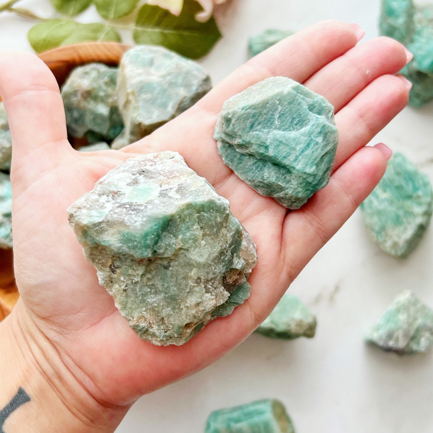 Raw Amazonite Stones