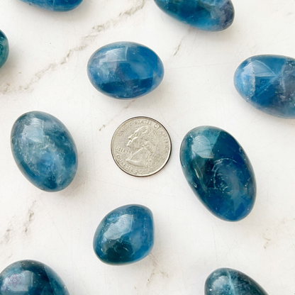 Blue Fluorite Tumbled Stones