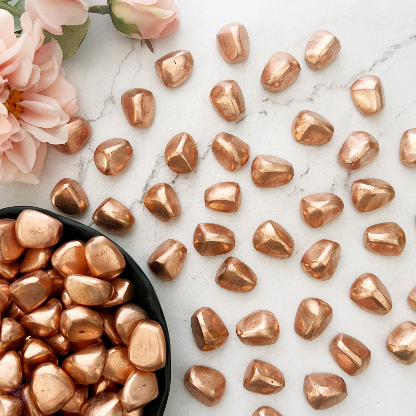 Copper Nugget Tumbled Stones