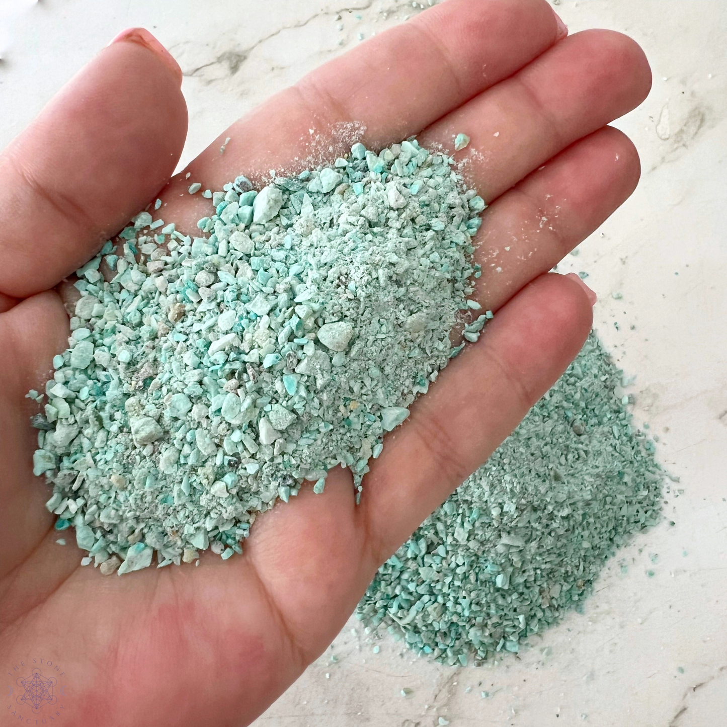 Peruvian Turquoise Gemstone Sand