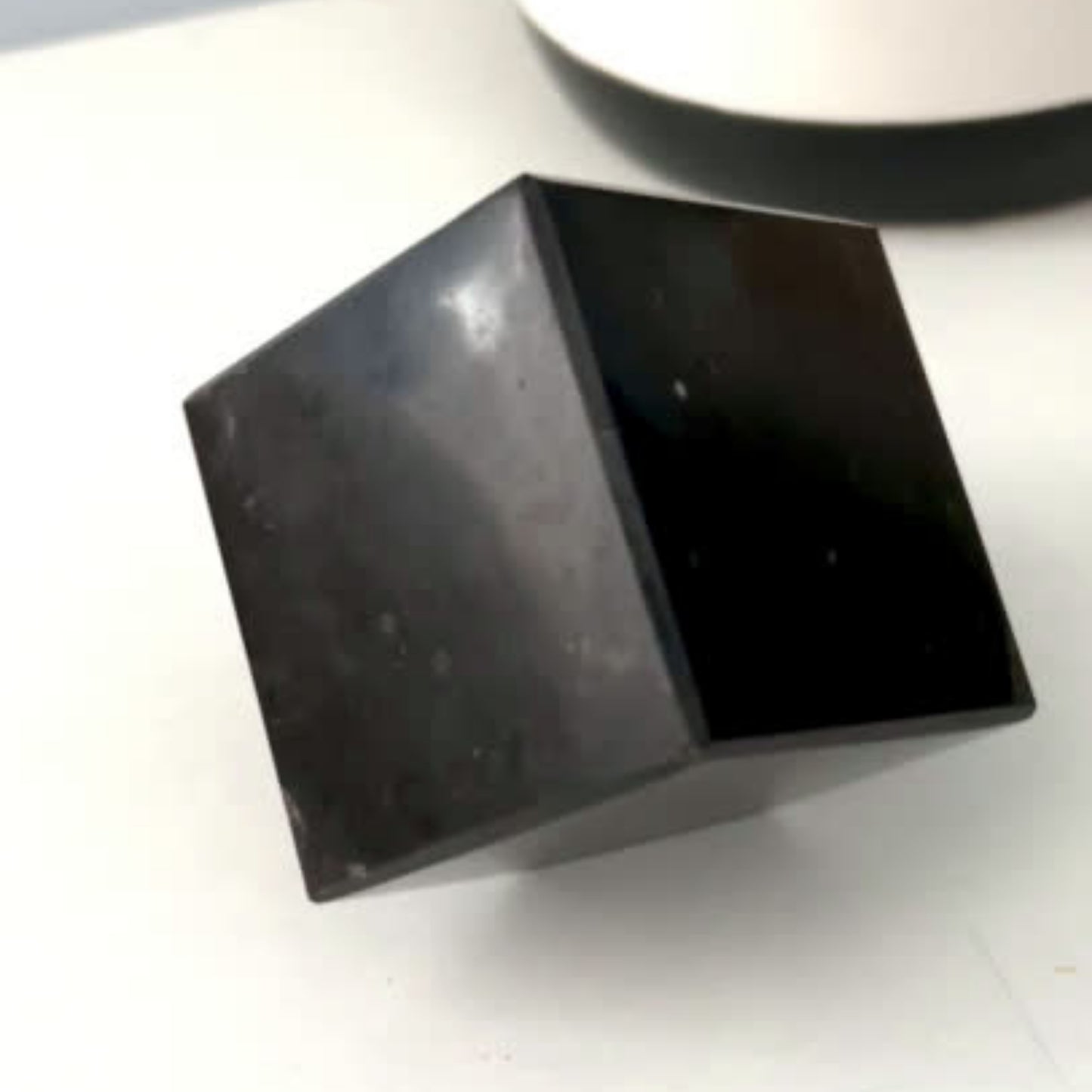 Black Tourmaline Spinning Cube