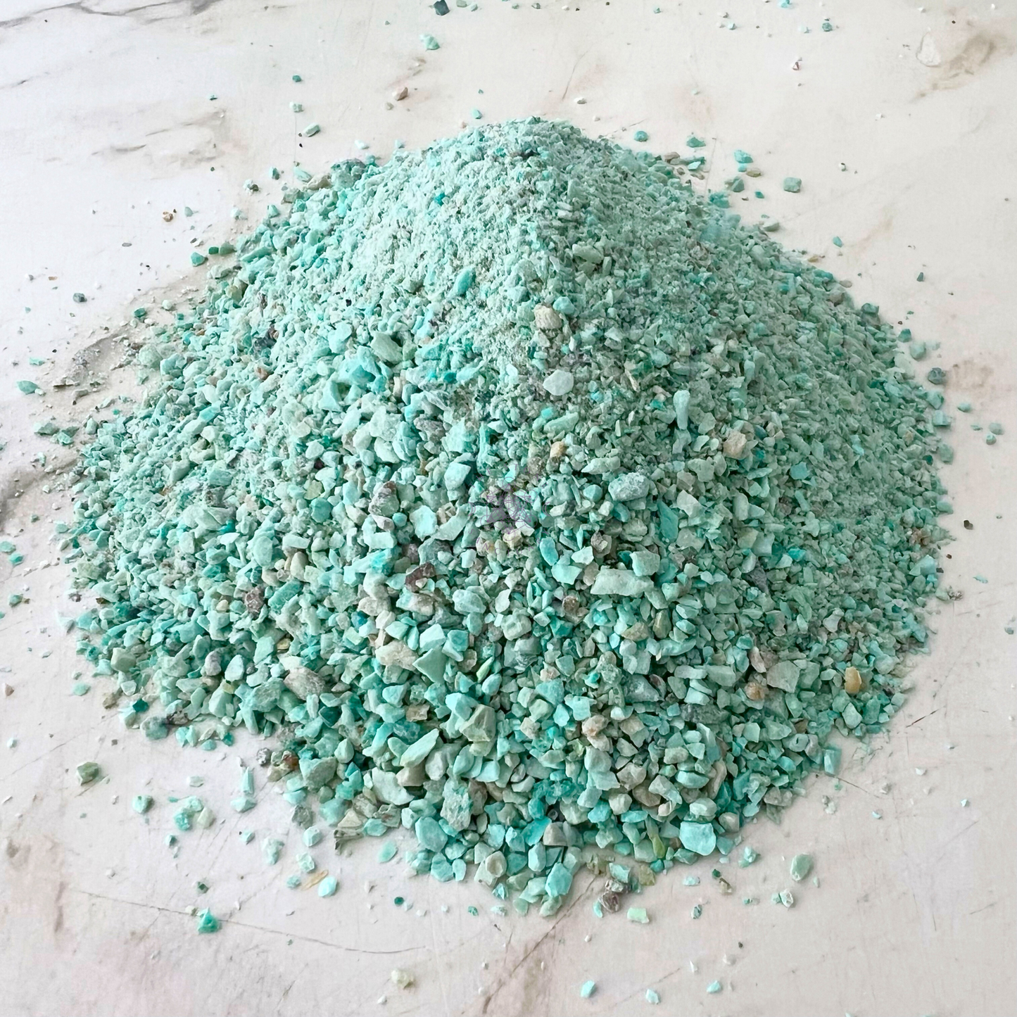 Peruvian Turquoise Gemstone Sand