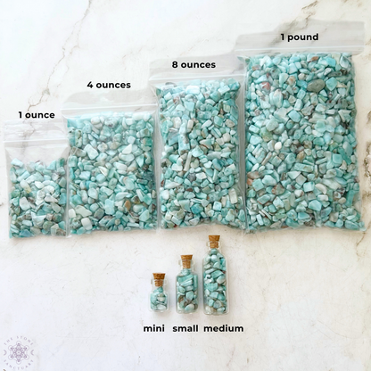 Larimar Crystal Chips