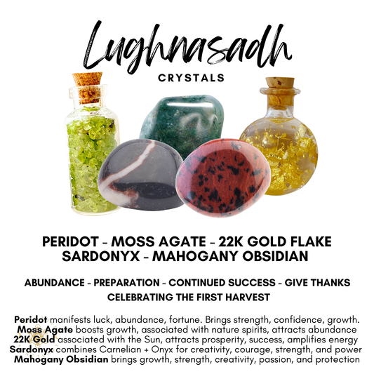 Lughnasadh / Lammas Crystals Kit