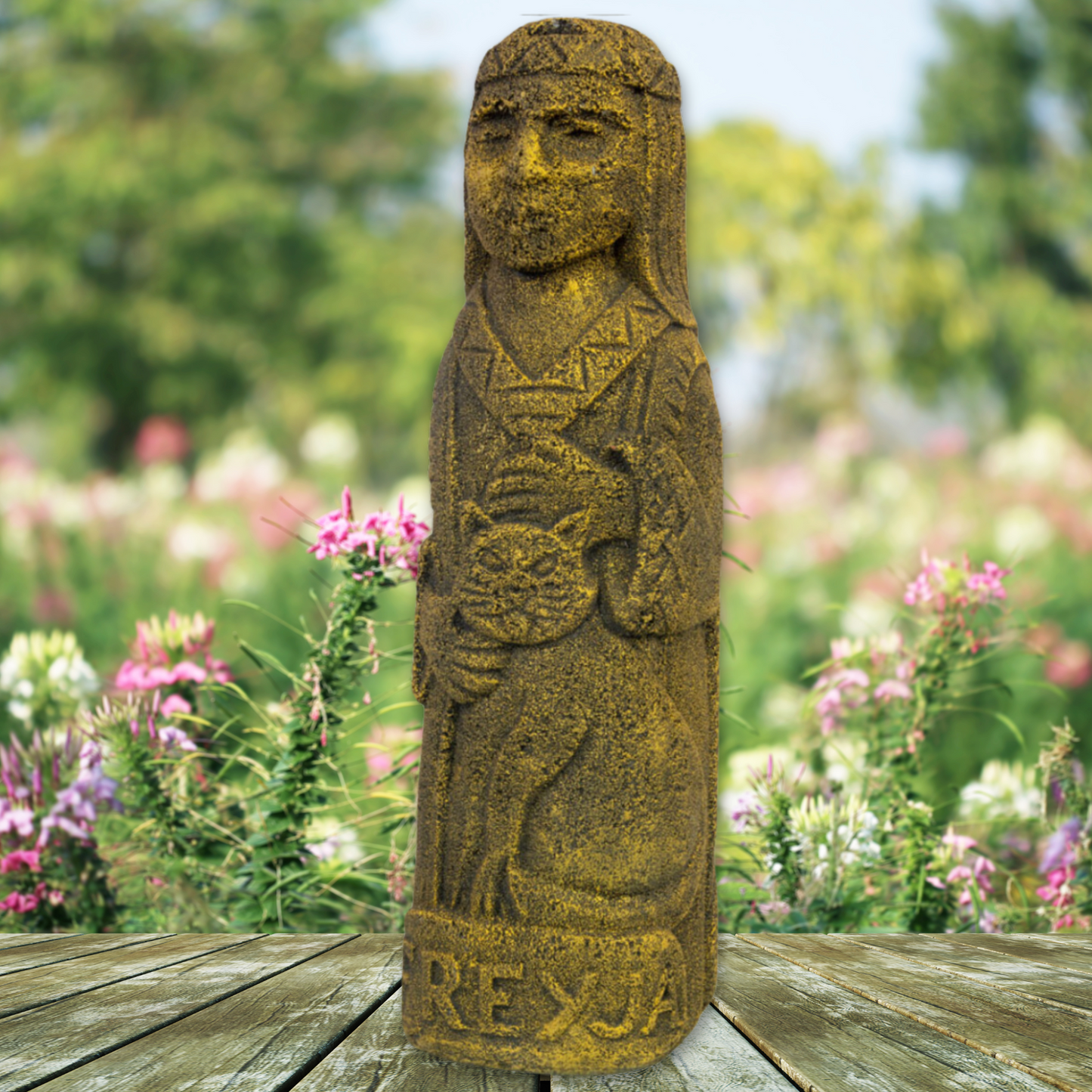 Freyja Volcanic Statue