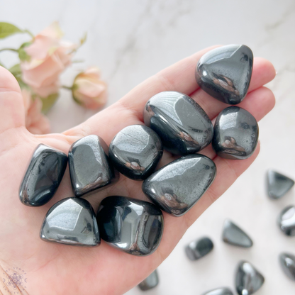 Hematite Tumbled Stones