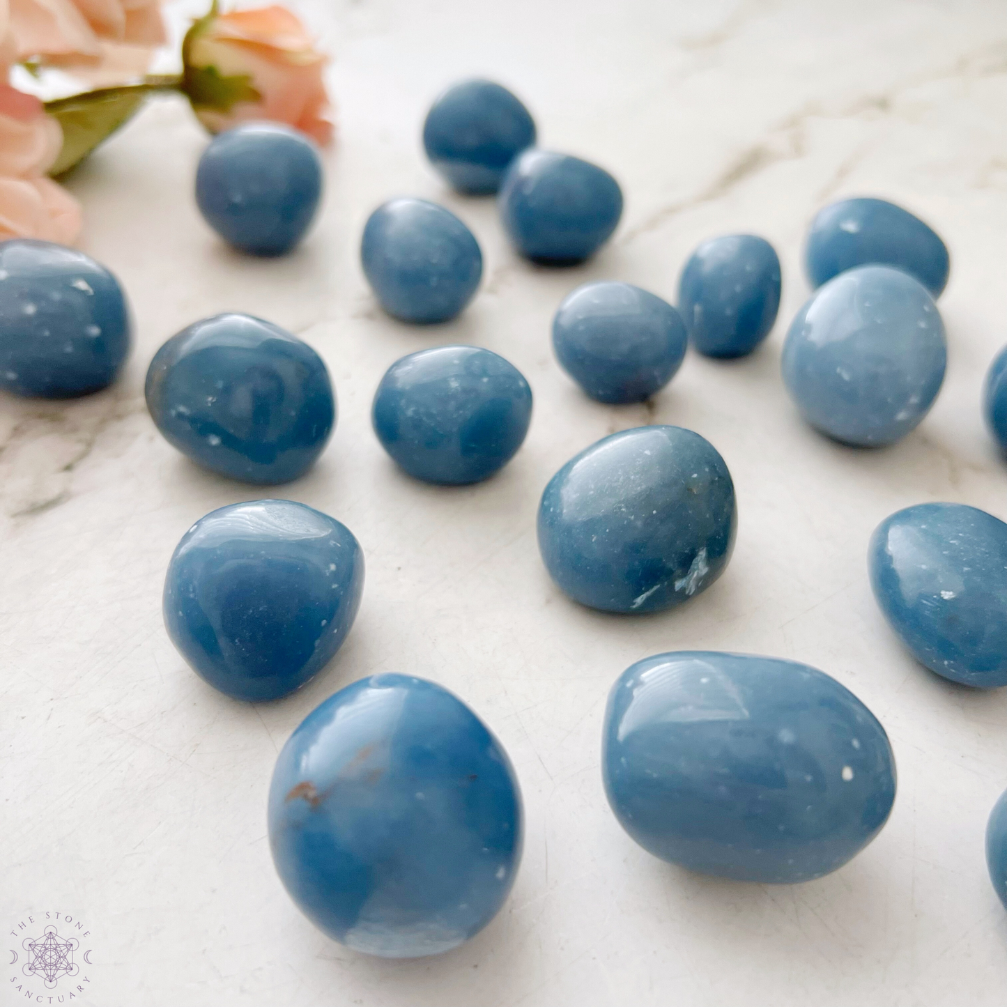 Angelite Tumbled Stones