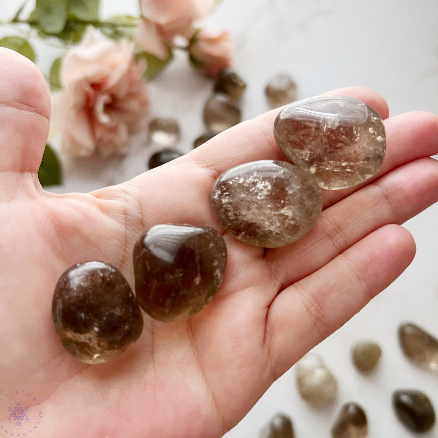 Smoky Quartz Tumbled Stones