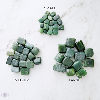 Nephrite Jade Tumbled Stones