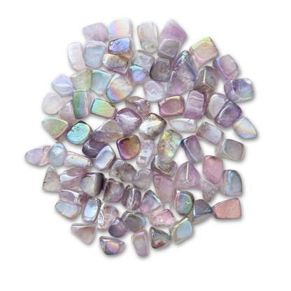 Angel Aura Amethyst Tumbled Stones