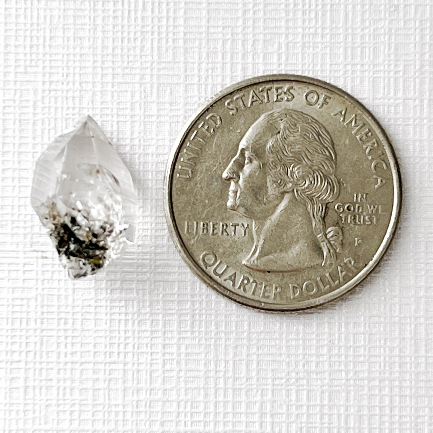 .63" Raw Herkimer Diamond