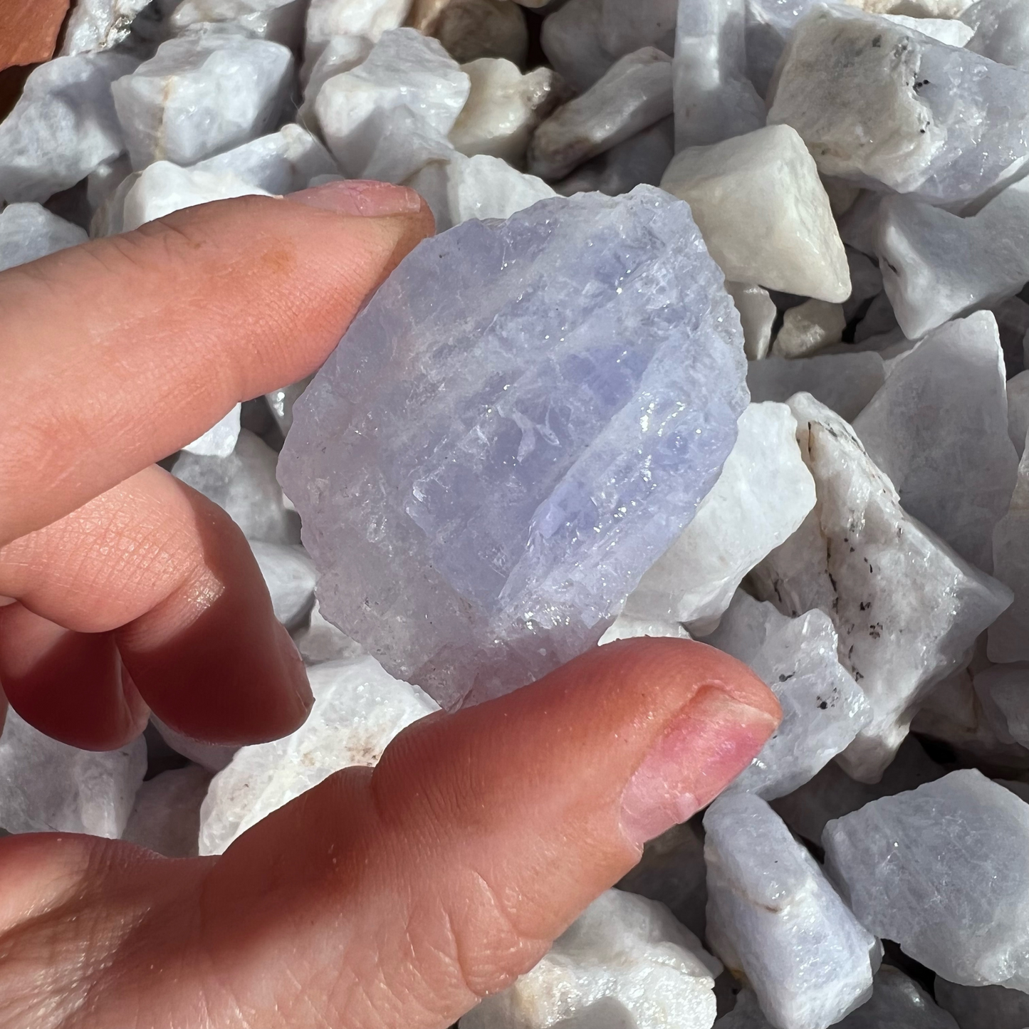 Raw Amblygonite Stone