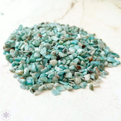 Larimar Crystal Chips