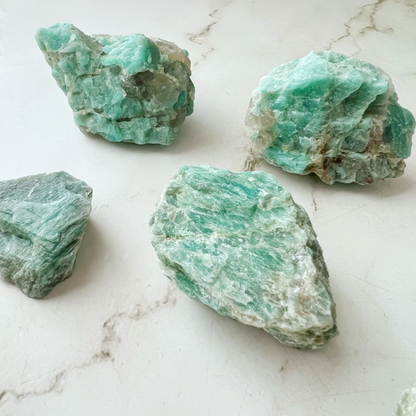 Raw Amazonite Stones