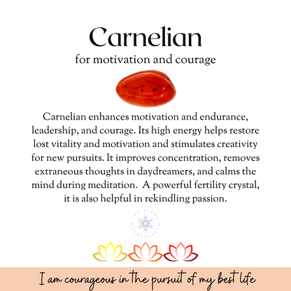 Mini Carnelian Merkaba