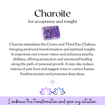 Charoite Tumbled Stones