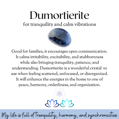 Dumortierite Tumbled Stones