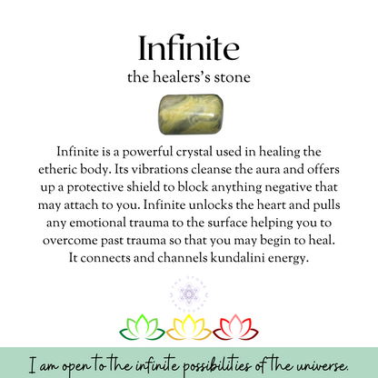 Infinite Serpentine Tumbled Stones