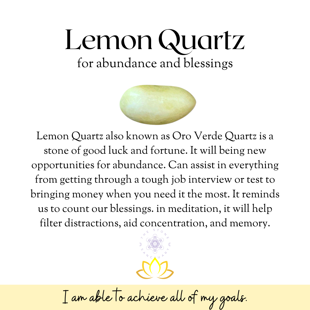 Natural Lemon Quartz Tumbled Stones