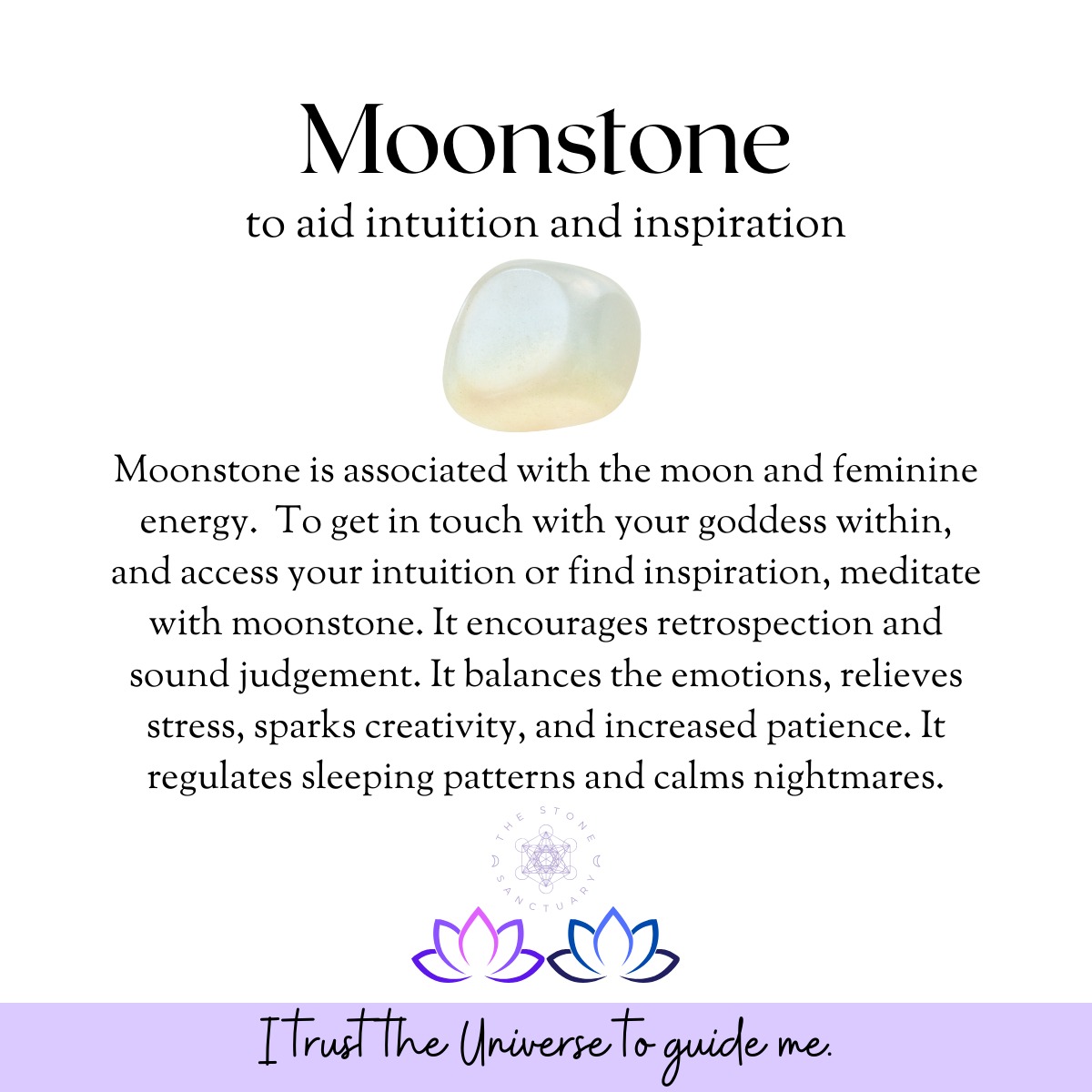 Multi Moonstone Tumbled Stones