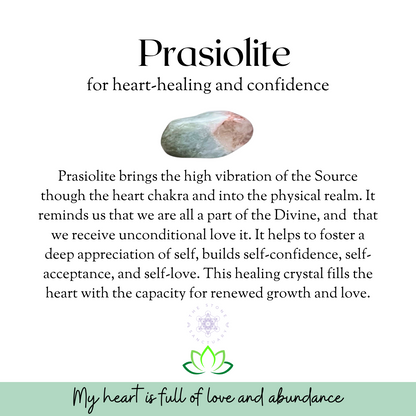 Prasiolite Tumbled Stones