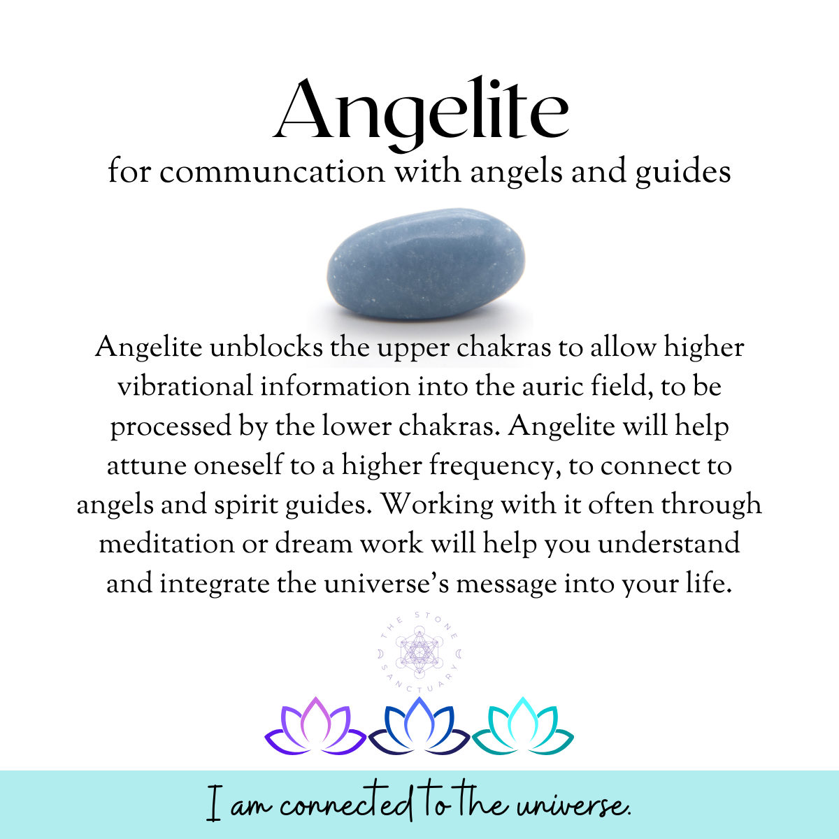 Angelite Gemstone Sand