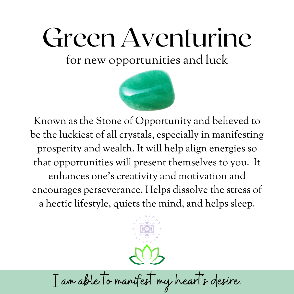 Green Aventurine Crystal Chips