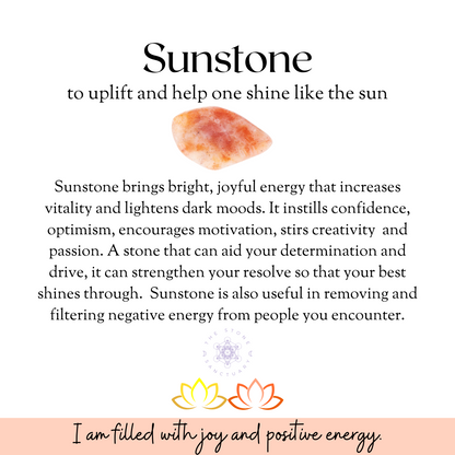 Sunstone Tumbled Stones