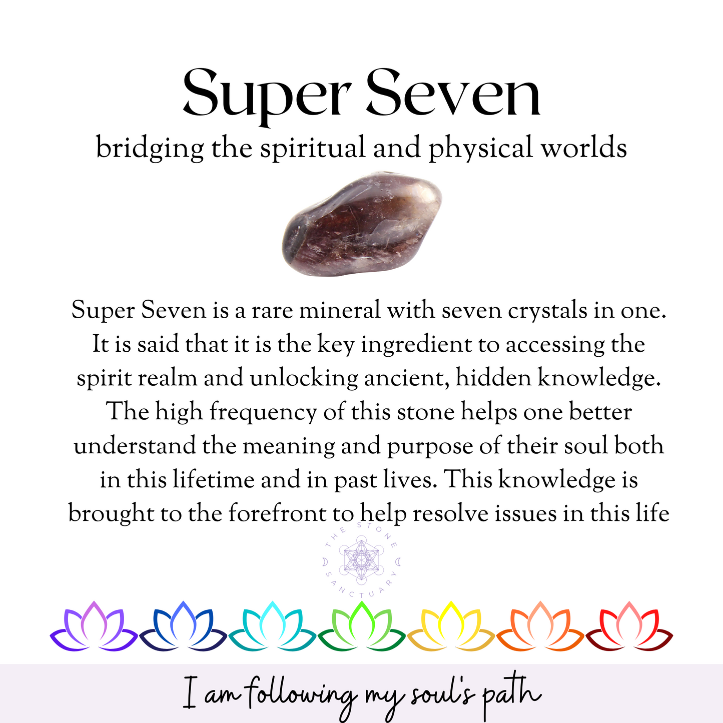 Super Seven Tumbled Stones