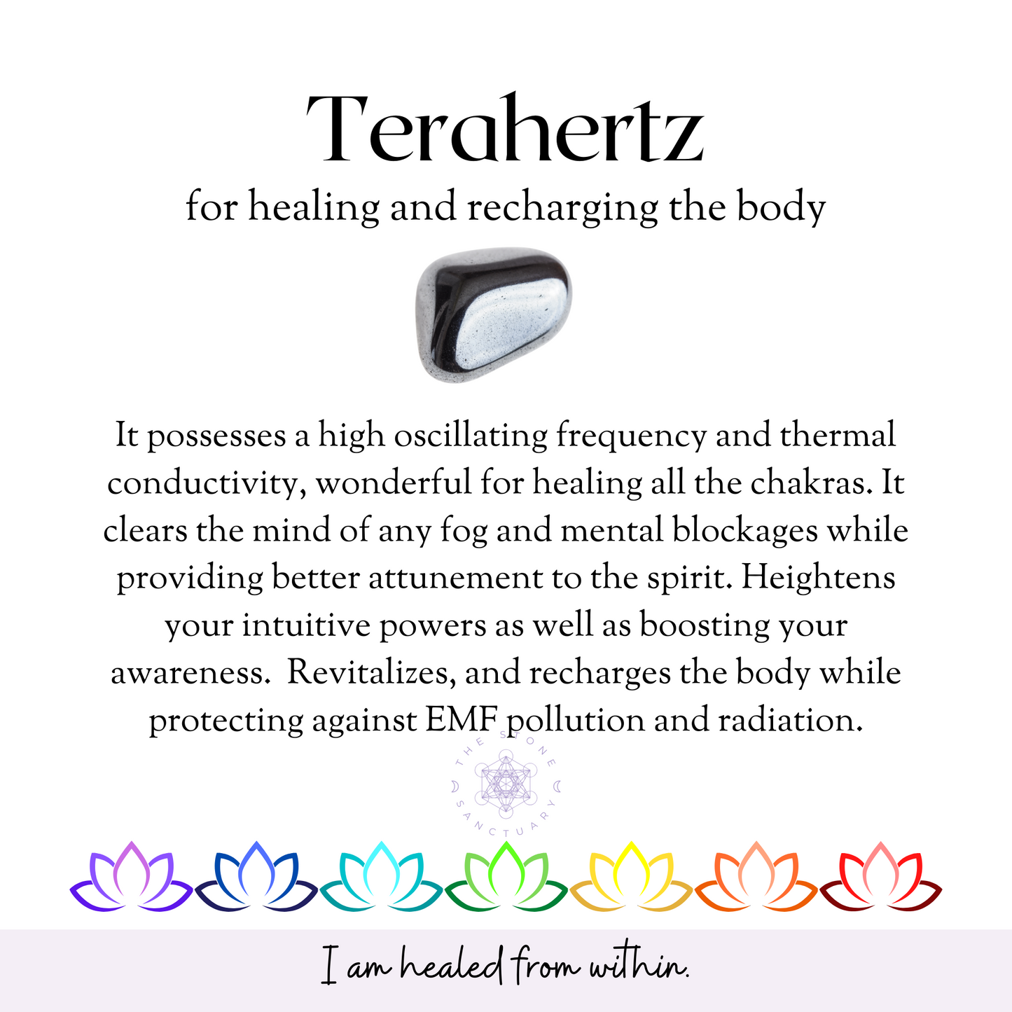 Terahertz Tumbled Stones