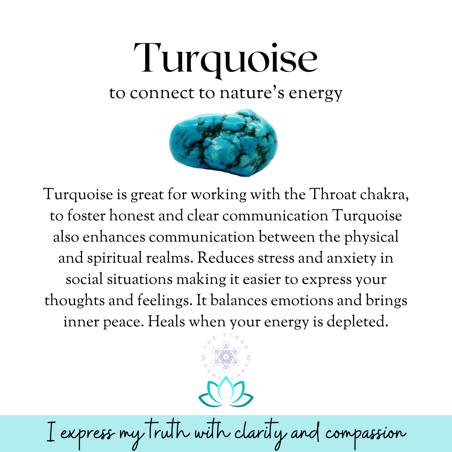 Peruvian Turquoise Tumbled Stones