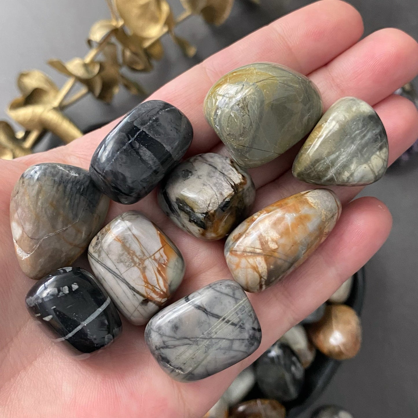 Picasso Jasper Tumbled Stones