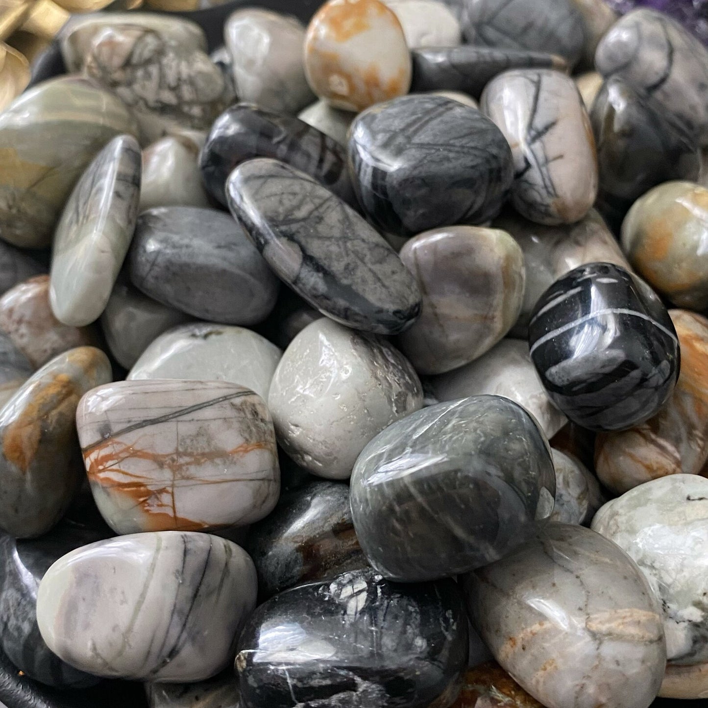 Picasso Jasper Tumbled Stones