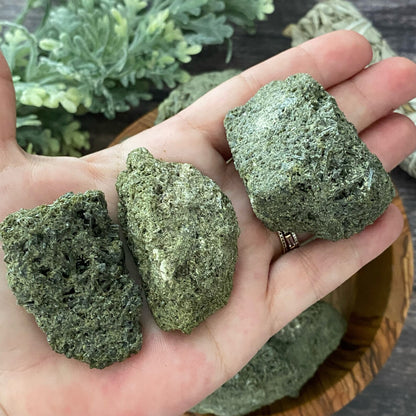 Raw Epidote Stones